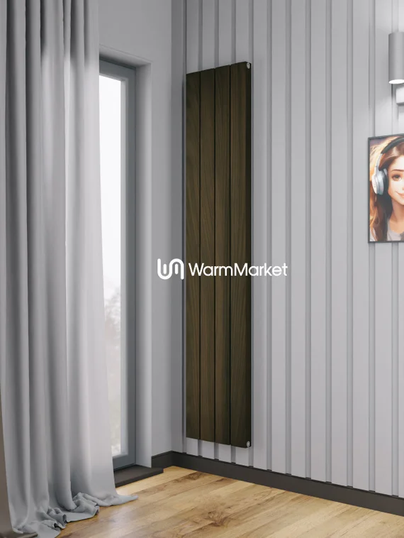 Axxinot Barkas V 1800 - вертикальный алюминиевый радиатор высотой 1830 мм