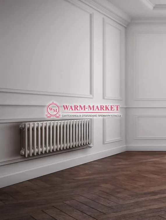 Трубчатый радиатор Dia Norm 3037-20 секций, трехтрубный с боковым подключением