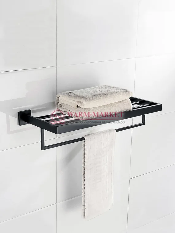Держатель для полотенец Warmer Black Line 221600123