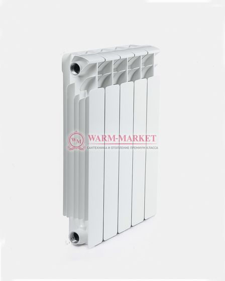 Rifar Base 500 - биметаллический радиатор с боковым подключением