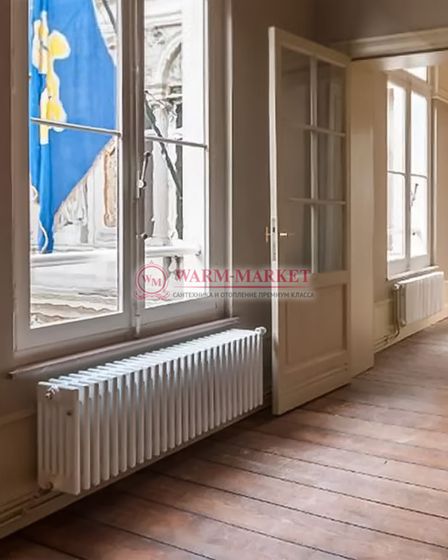 Трубчатый радиатор Zehnder 4026 V002 с нижним подключением