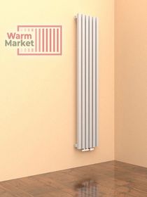 Quadrum 40 V 1750 - вертикальный трубчатый радиатор из квадратного профиля