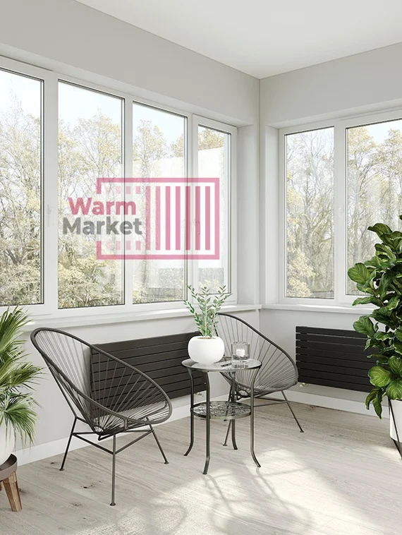 Piatto 30х60 Z - горизонтальный трубчатый радиатор шириной 1500 мм, 7 секций