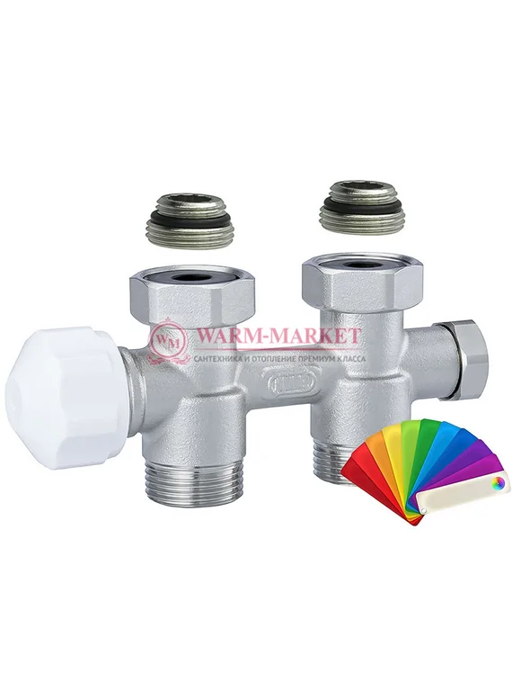 Узел нижний термостатический Hummel прямой 1/2x3/4