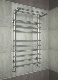 Vatra P - электрический полотенцесушитель с греющей полкой.