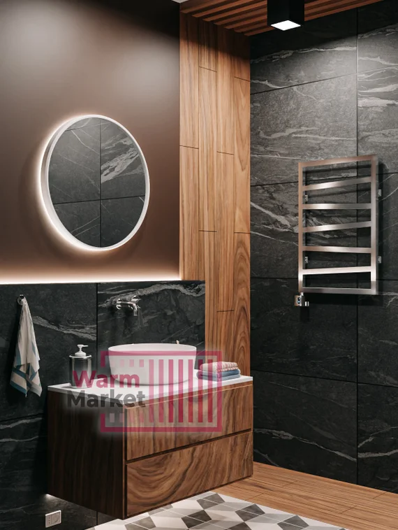 Axxinot Inezo E - электрический дизайн полотенцесушитель из нержавеющей стали