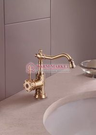 Бронзовый смеситель на биде Windsor в ретро стиле
