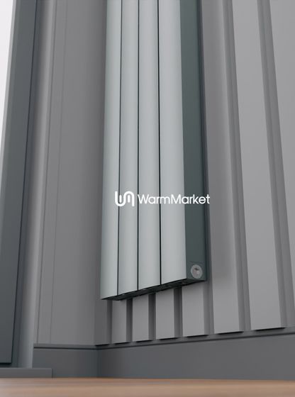 Axxinot Barkas V 1000 - вертикальный алюминиевый радиатор высотой 1030 мм