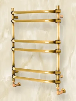 Garsia Tuluza - полотенцесушитель в стиле ретро античная бронза