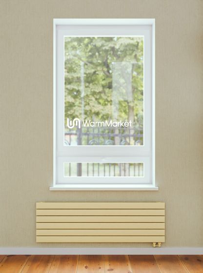 Bareng Temper Z 1000 - горизонтальный трубчатый радиатор шириной 1000 мм, нижнее правое подключение