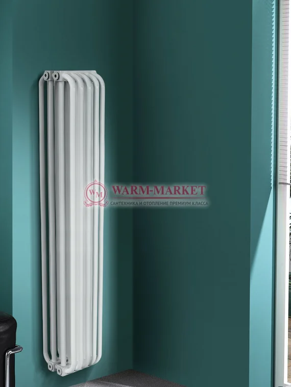 Вертикальный трубчатый радиатор KZTO RS‌-4 высотой 1790 мм