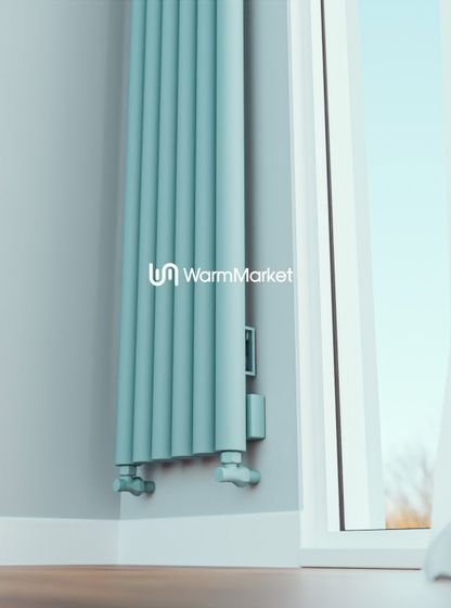 Bareng Monte V 2500 - вертикальный трубчатый радиатор высотой 2500 мм, нижнее разнесенное подключение