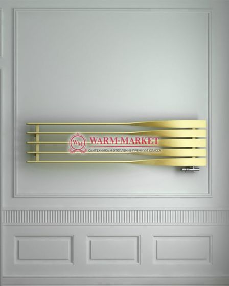 Terma Cyklon H - водяной дизайн радиатор высотой 495 мм