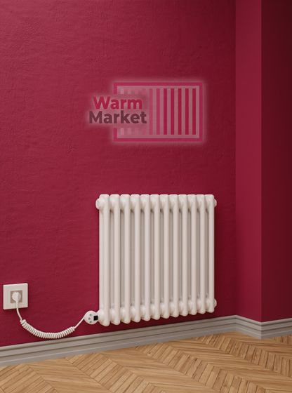 Axxinot Sentir Electric 2057 - электрический двухтрубный трубчатый радиатор высотой 570мм