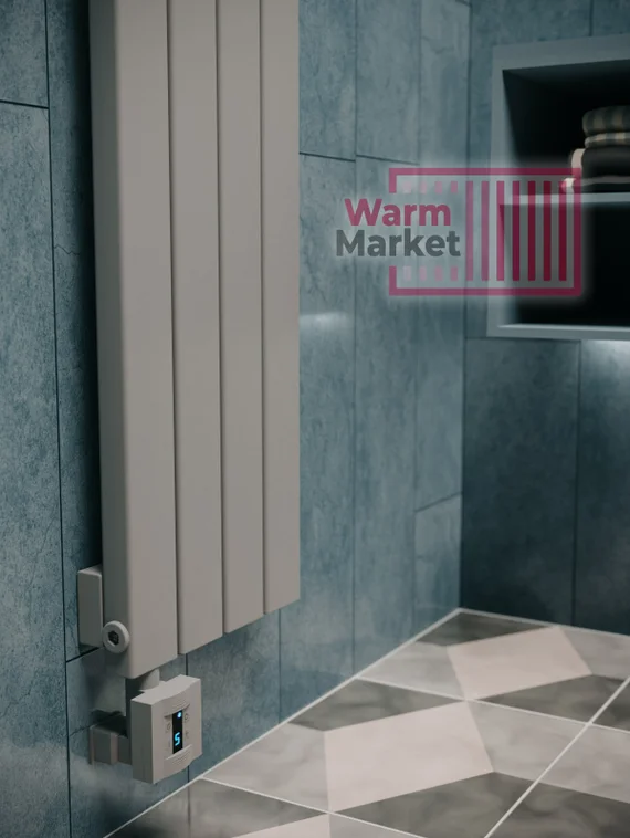 Axxinot Adero 30х60 VE - вертикальный электрический радиатор высотой 2000 мм, 4 секции