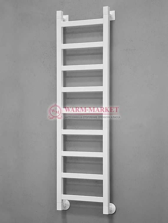 Quadro Q1 - узкий водяной дизайн-полотенцесушитель из нержавеющей стали