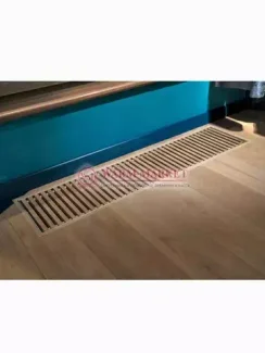 Внутрипольный конвектор KZTO Бриз B TURBO  380х140 24V