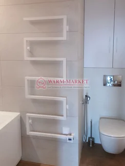 Moda-Quadro MQ2 - электрический дизайн-полотенцесушитель из нержавеющей стали