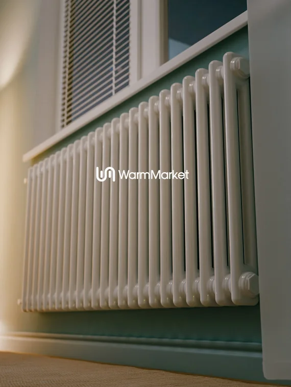 Bareng Softy 2057 - двухтрубный трубчатый радиатор высотой 570 мм, боковое подключение