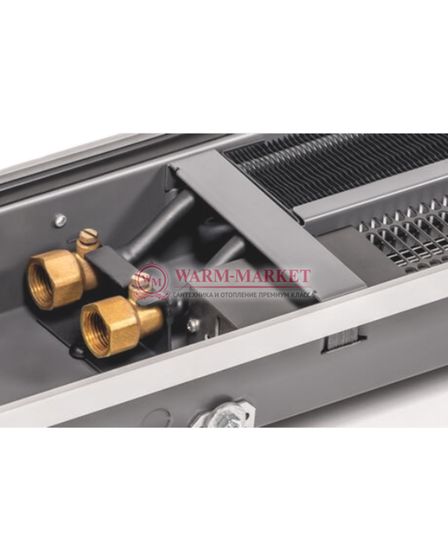 Внутрипольный конвектор Katherm QK nano глубиной 70 мм, шириной 165 мм