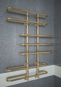 Diana Bronze - бронзовый полотенцесушитель из нержавеющей стали оригинальной формы