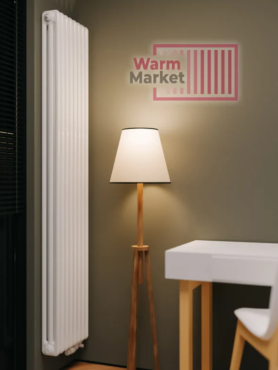 Rifar Tubog 3180 - трехтрубный трубчатый радиатор с нижним подключением