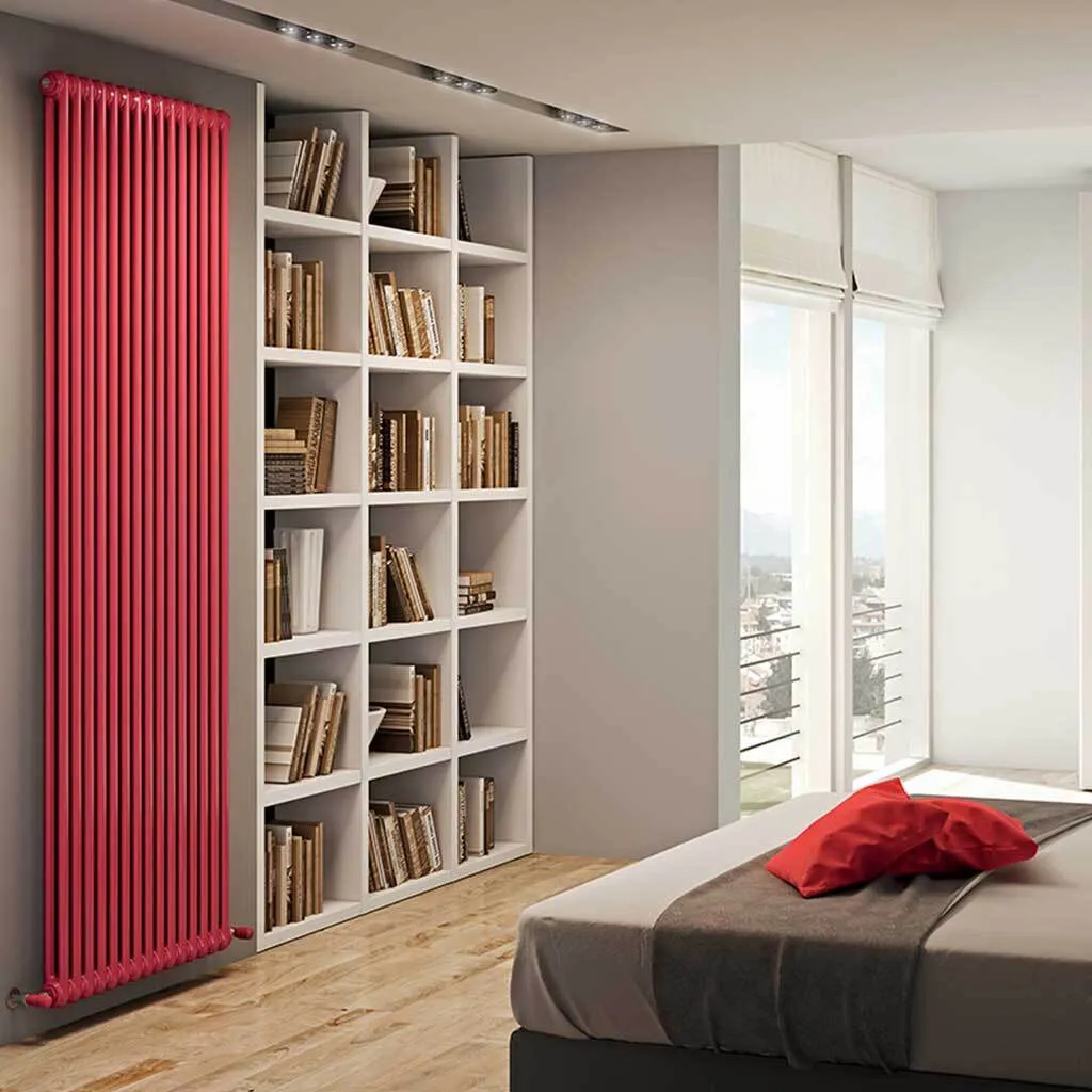 Как подключить вертикальный радиатор