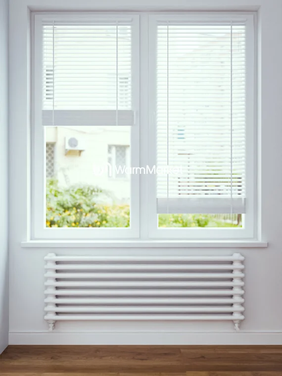 Bareng Softy Z 2090 - двухтрубный трубчатый радиатор шириной 900 мм, нижнее разнесенное подключение