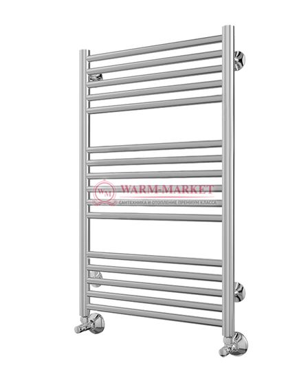 Аврора П16-3 - водяной полотенцесушитель, нижнее подключение, черный