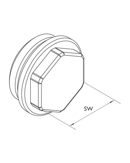 Заглушка REHAU G1