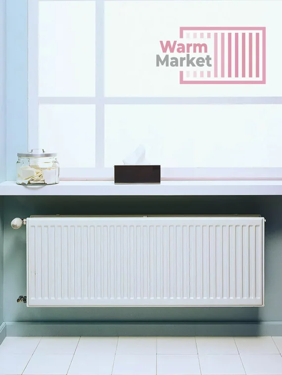 Панельный радиатор EVRA HYGIENE тип 10  высотой 600 мм