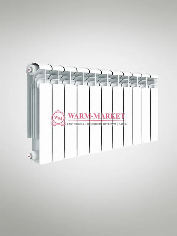 Rifar Alum 350 - алюминиевый радиатор с боковым подключением
