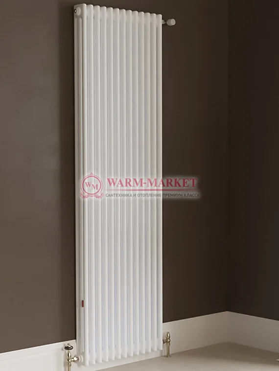 Трубчатый радиатор Unilux 2070 двухтрубный, нижнее подключение с термовентилем