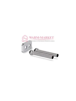 Декоративная крышка и трубки с резьбой (38 мм)