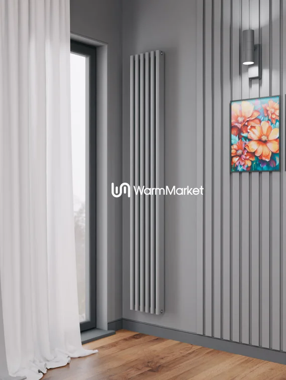 Axxinot Bramer V 2500 - вертикальный алюминиевый радиатор высотой 2530 мм