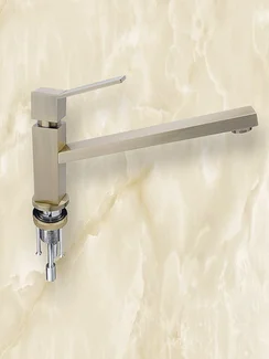 Timo Tana Antic  - бронзовый смеситель для  кухни прямоугольный