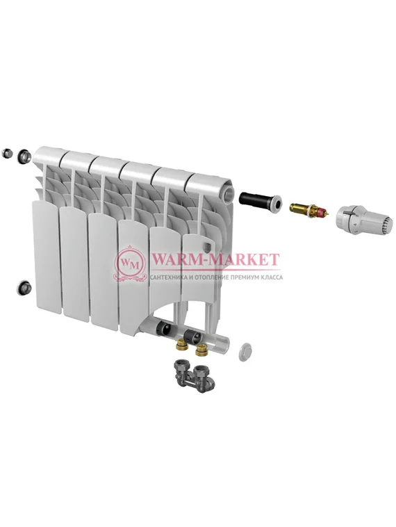 Радиатор Royal Thermo Vittoria VD 350 с нижним подключением