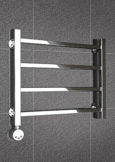 Quatro - полотенцесушитель с квадратным профилем