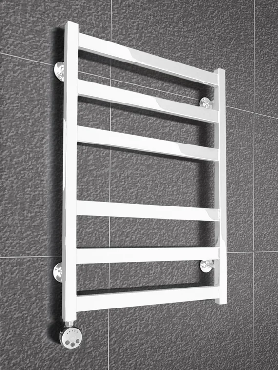 Verona - дизайн полотенцесушитель с квадратными вертикалями