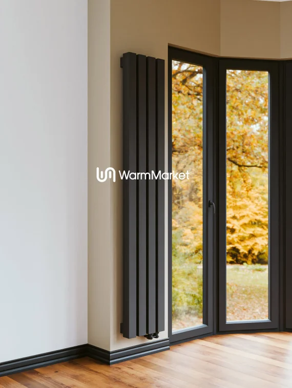 Bareng Livian V 2250 - вертикальный трубчатый радиатор высотой 2250 мм, нижнее правое подключение