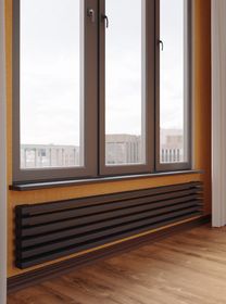 Bronto Plex Z - горизонтальный трубчатый радиатор шириной 1750 мм, нижнее левое подключение