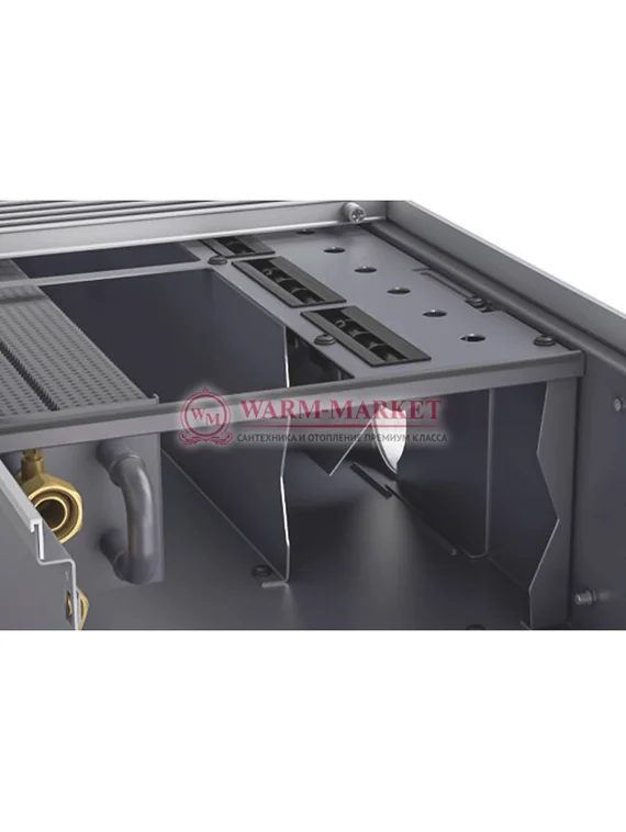 Внутрипольный конвектор Katherm QL с системой вентиляции