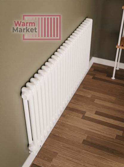 Трубчатый радиатор Solira 2080 N12 боковое подключение, антрацит (RAL 7016)