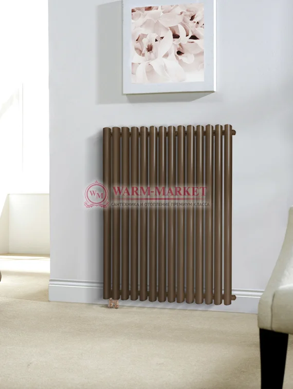 Трубчатый радиатор KZTO Garmonia А40 V1 высотой 784 мм