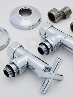 Вентиль крестообразный регулировочный прямой (комплект).