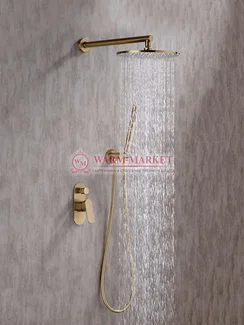 Душевой набор Warmer Bronze Line 30039005-10D