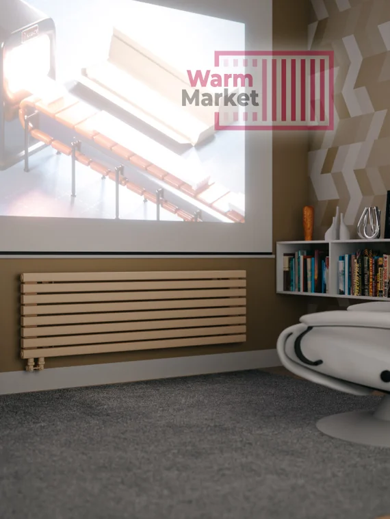 Axxinot Fortalla 40х40 Z - горизонтальный радиатор шириной 3000 мм, 8 секций