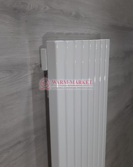 Steel V 40х40 1750 - вертикальный трубчатый дизайн-радиатор, 9 секций