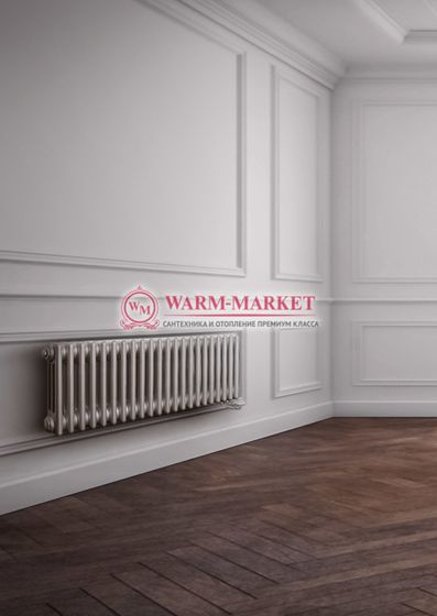 Трубчатый радиатор Dia Norm 3037 трехтрубный, боковое подключение