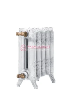 Guratec Merkur 470/05 MattWeiss - чугунный дизайн радиатор